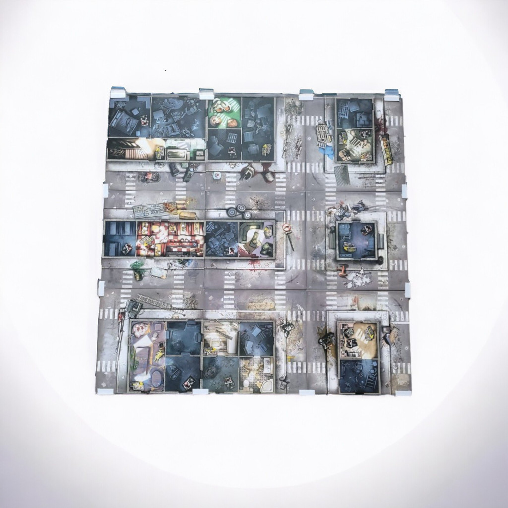12 Clips connecteurs blanc pour Zombicide (toute version)