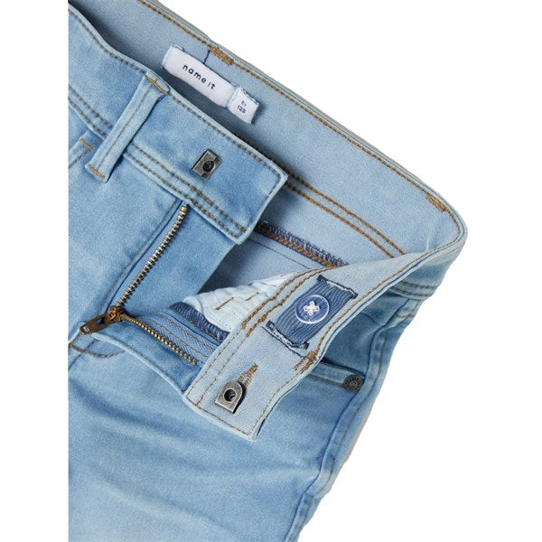 Light Blue Denim Silas Slim Denim Shorts Noos