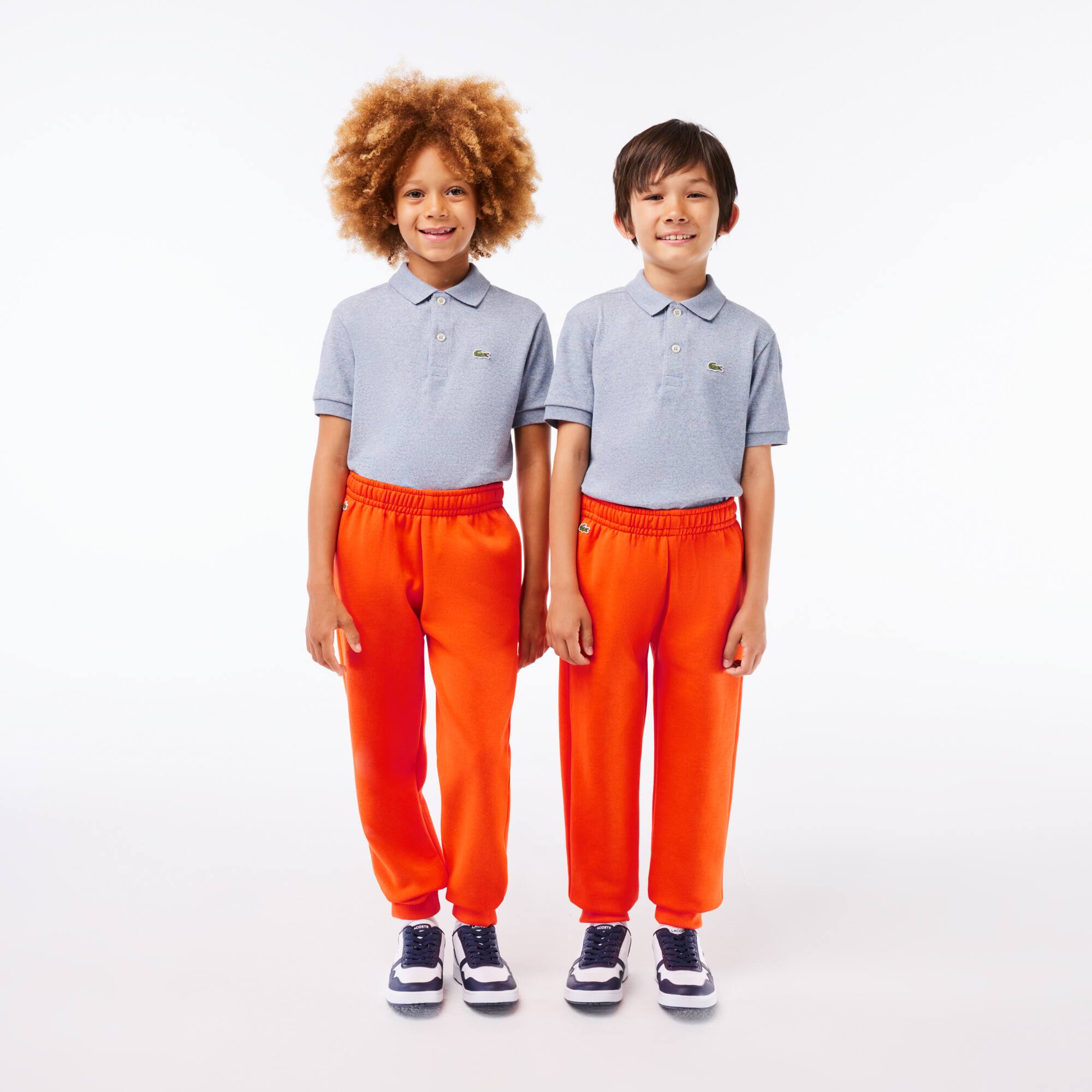 Pantalon de survêtement enfant Lacoste Pantalons & Shorts - Orange - Lacoste - Enfant
