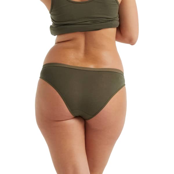 Boxer ICEBREAKER W SIREN BIKINI LODEN GREEN