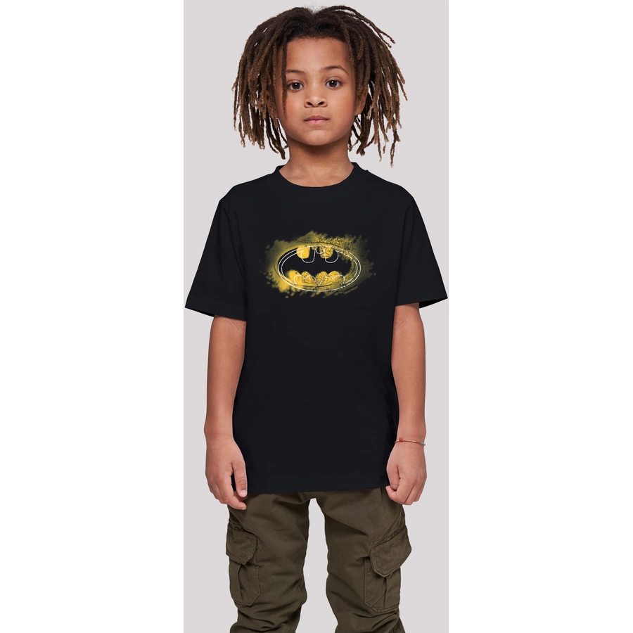 F4NT4STIC T-Shirt DC Comics Batman Spray Logo schwarz