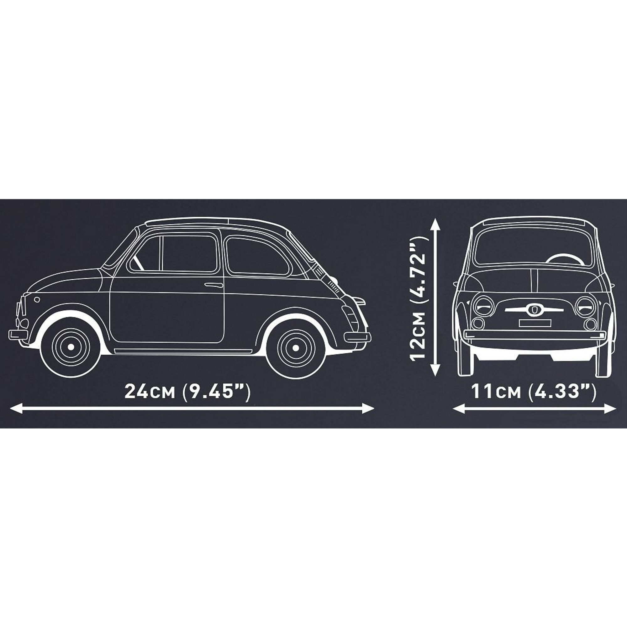 COBI Konstruktionsspielzeug Fiat 500 Abarth