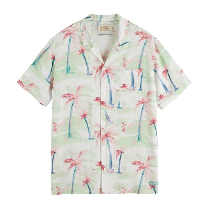Scotch & Soda Allover Printed Overhemd Heren