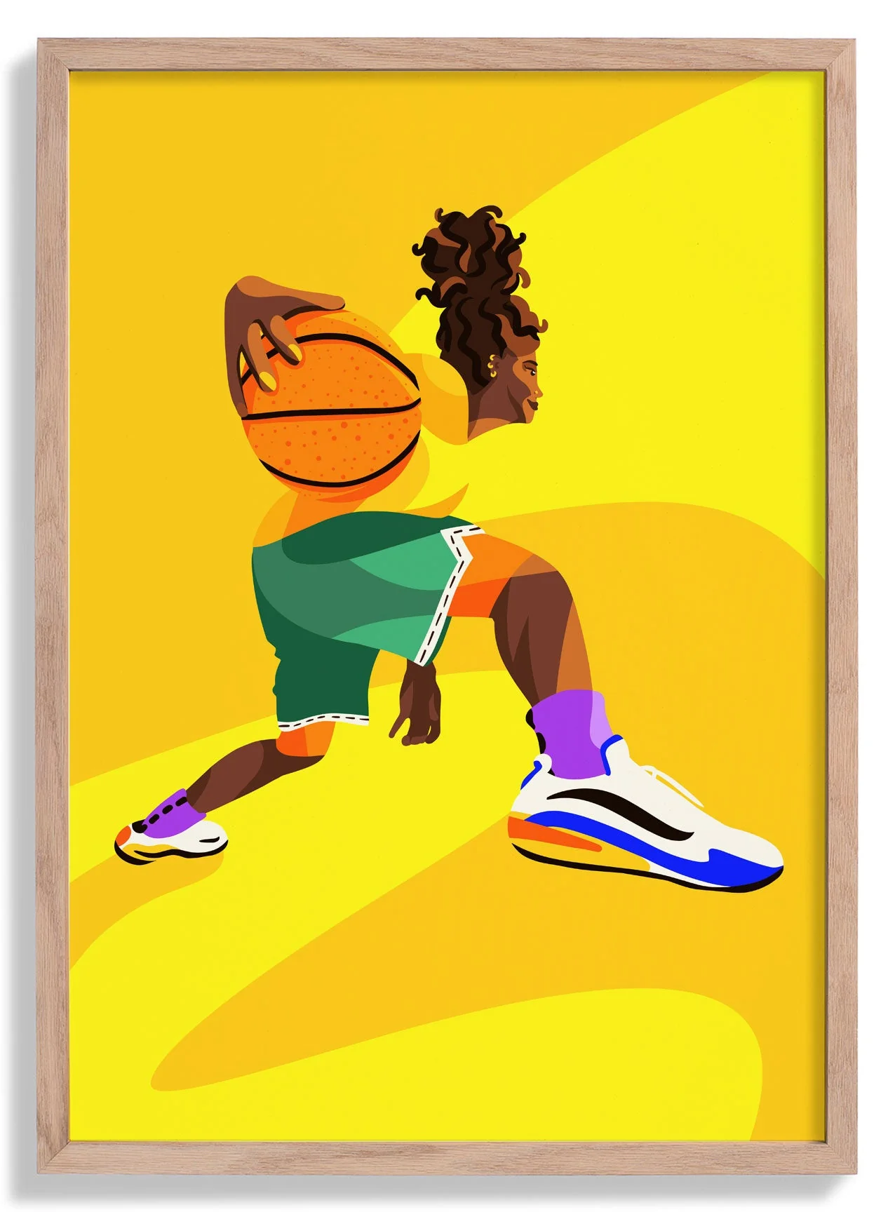 Basketballspieler von Sofia Doudine