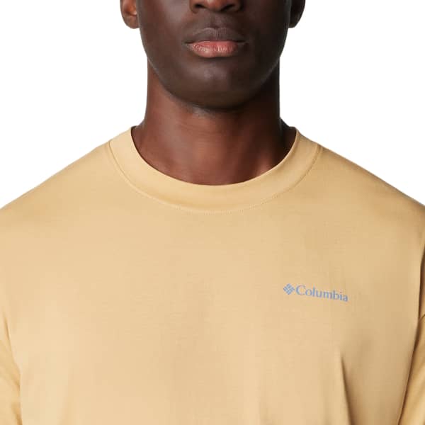 T-shirt COLUMBIA BLACK BUTTE GRAPHIC TEE LIGHT CAMEL/ROAD TRIP VIBES