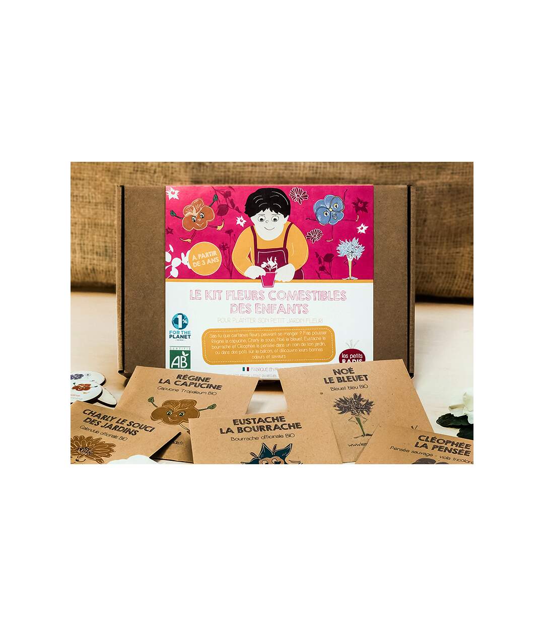 6 mois d'abonnement à une box jardinage pour enfant - SMARTBOX - Coffret Cadeau Sport & Aventure