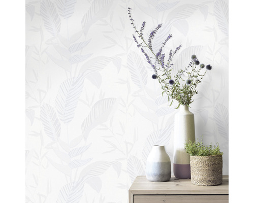 Vliesbehang 10332-01 Elle Decoration 3 banen Wit