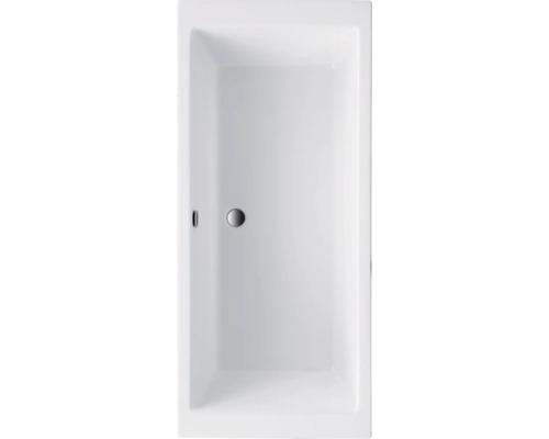 Rechthoekig bad OTTOFOND Comino 80 x 180 cm wit glad 863601
