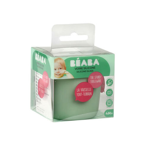 Verre silicone Sage green - BEABA