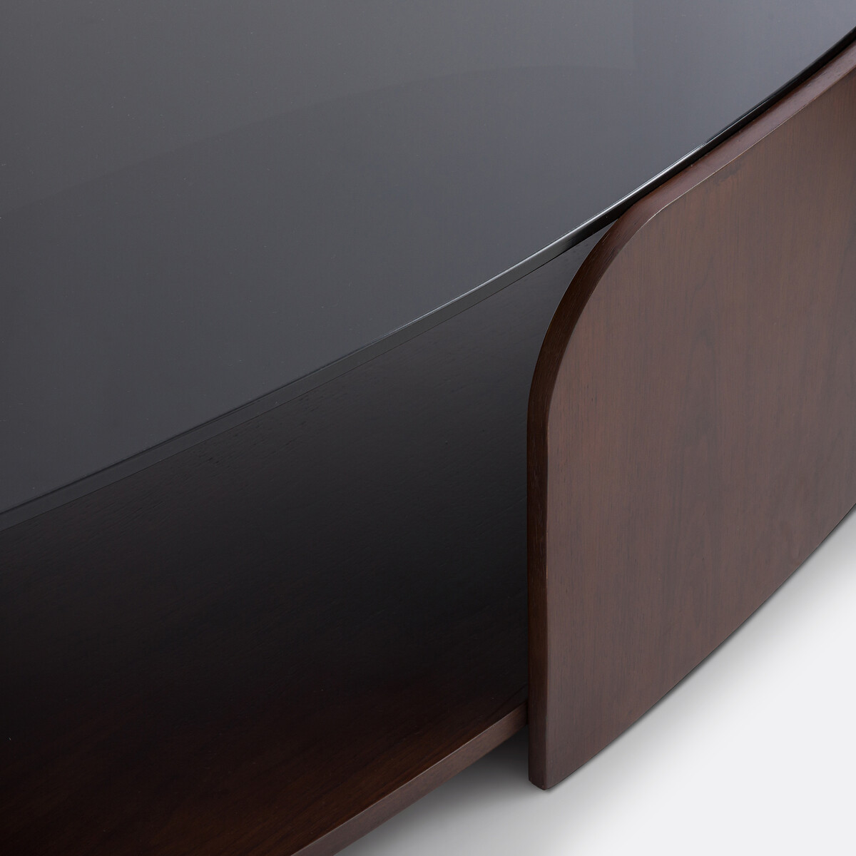 LA REDOUTE INTERIEURS<br>Mesa de centro com tampo de vidro temperado Spinella