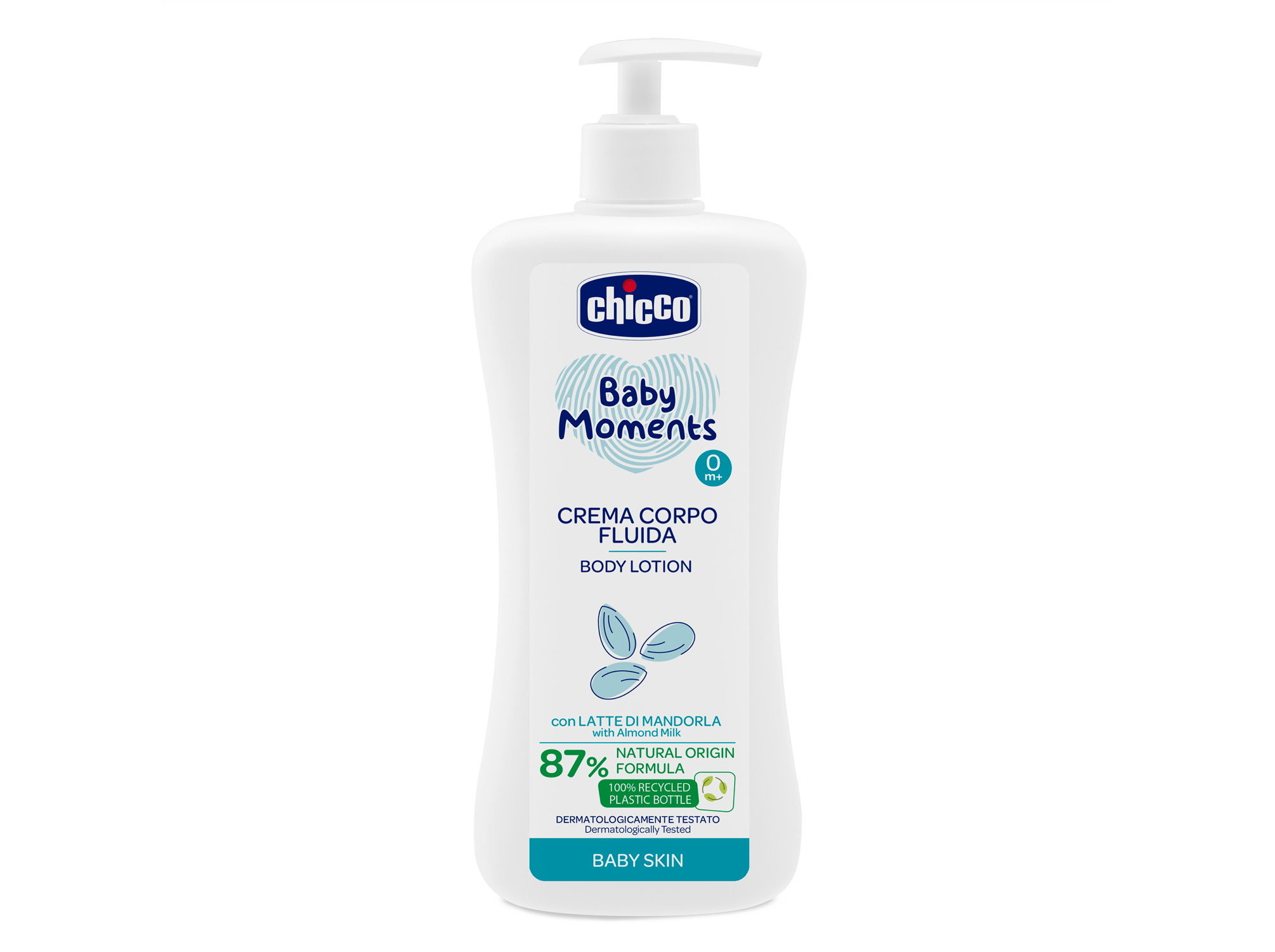 CREME CORPO CHICCO PELE DELICADA 500ML