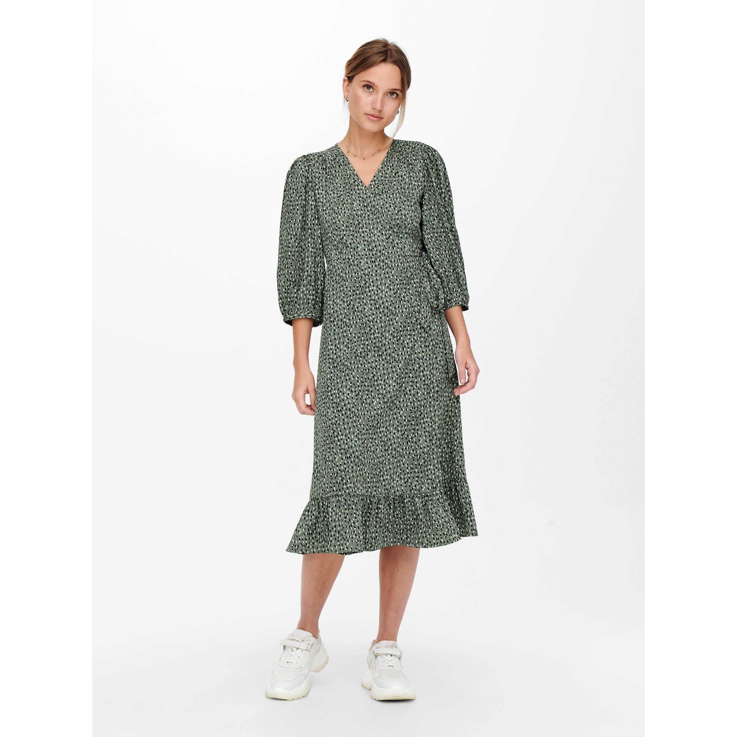 Only Olivia Wrapped Dress Womens
