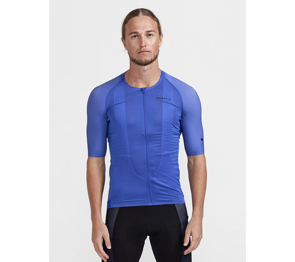 Craft PRO Nano Fietsshirt Korte Mouwen Paars Heren