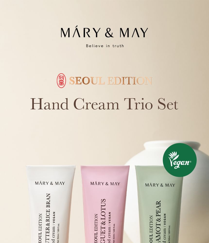 Mary&May - Seoul Edition Handcrème Trio Set