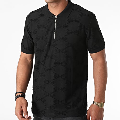 Polo Manches Courtes PL-15 Noir