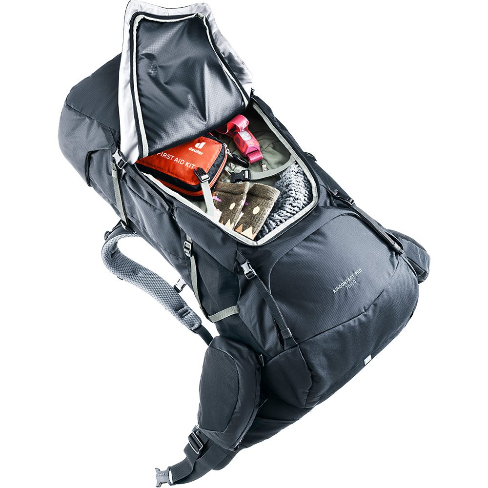 deuter Aircontact Pro 75+10 Trekkingrucksack schwarz