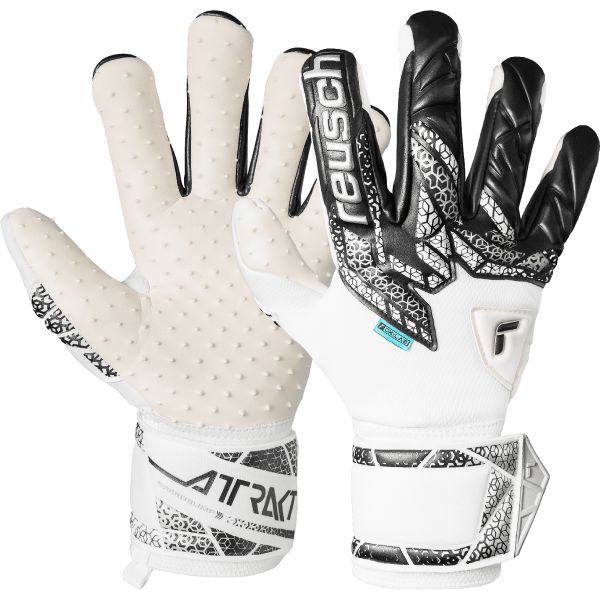 Reusch Luvas de Guarda-redes Attrakt Speedbump Goalkeeper Gloves 5570039-1125 7,5 Branco
