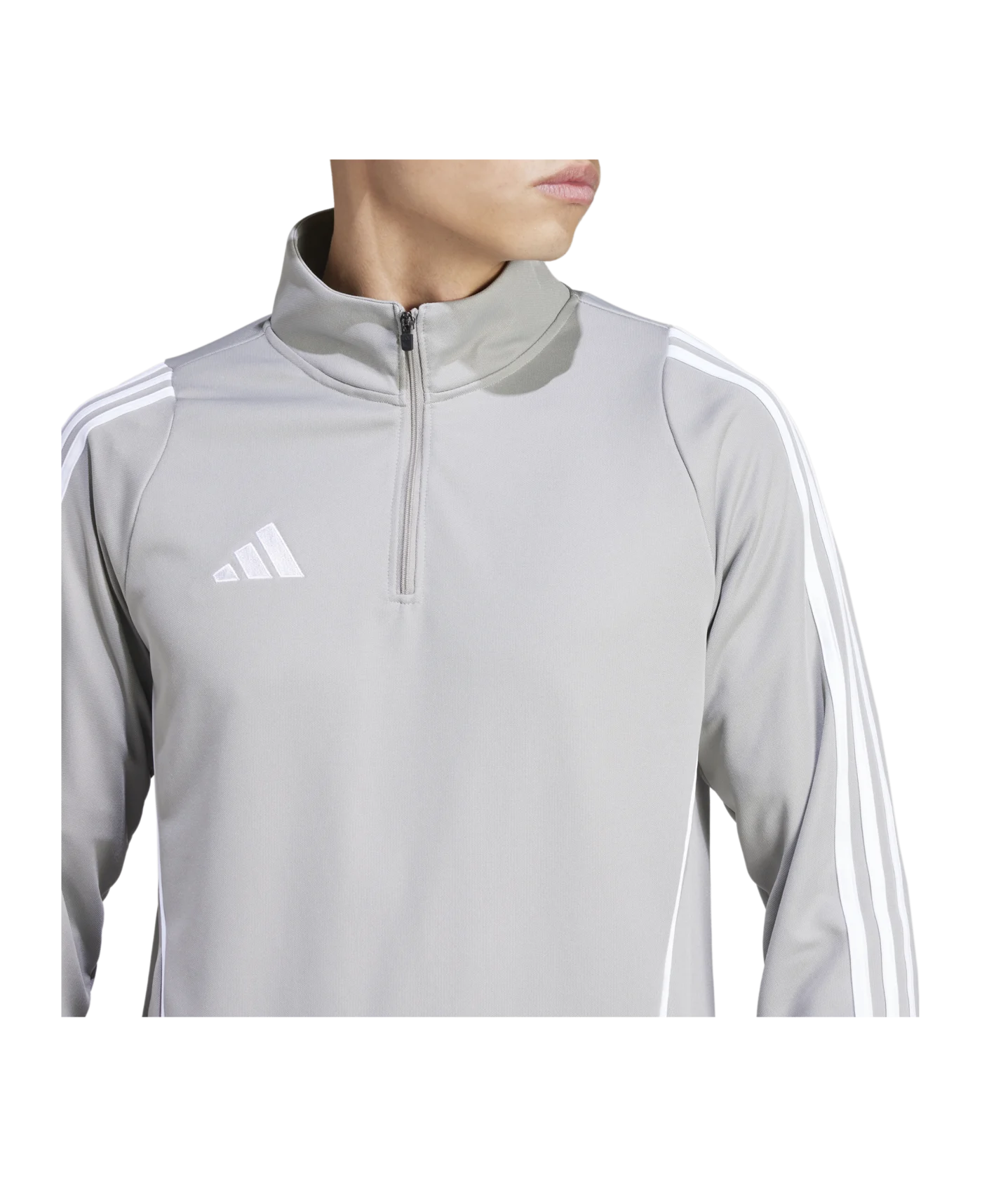adidas Tiro 24 Trainingstop Grau Weiss