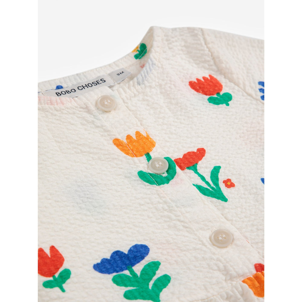 Køb Bobo Choses Offwhite Garden Party All Over Woven Kjole