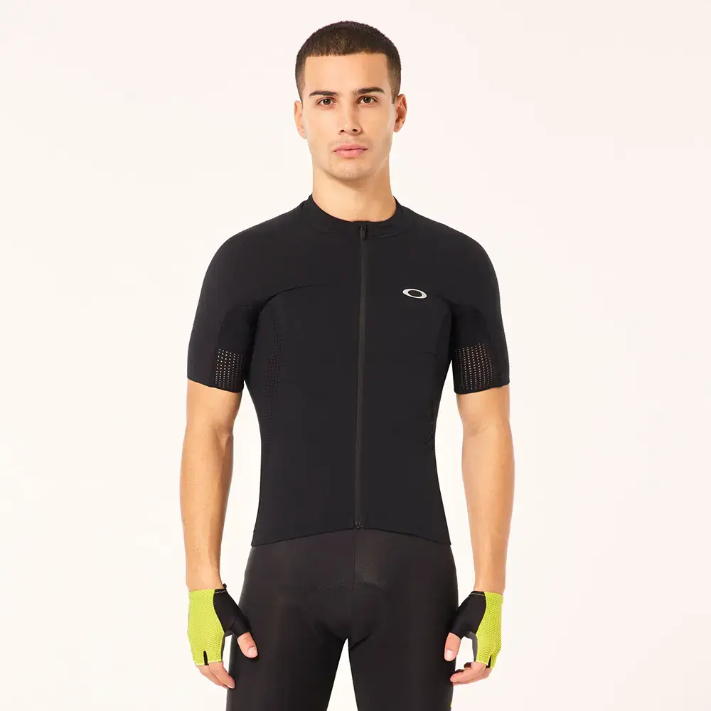 Oakley Endurance Ultra Vented Fietsshirt Korte Mouwen Zwart Heren