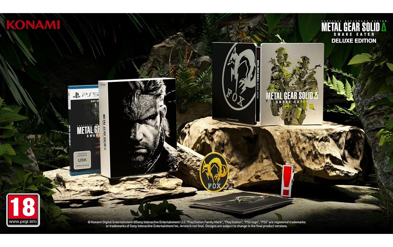 Metal Gear Solid Delta: Snake Eater – Deluxe EditionKriegsspiel für die Playstation 5