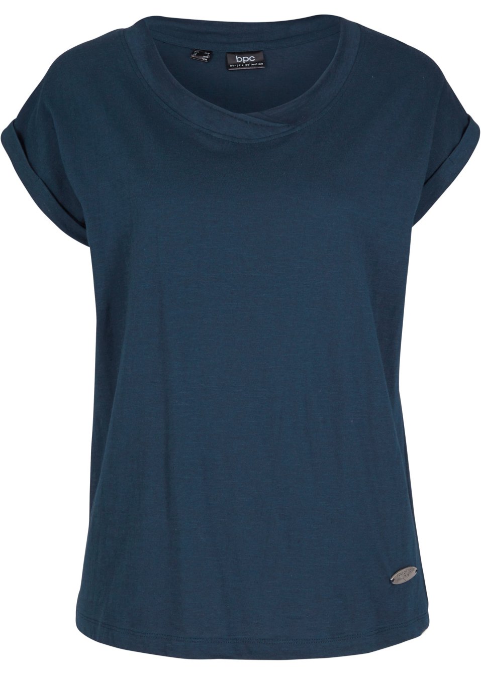 T-shirt coton avec manches papillon