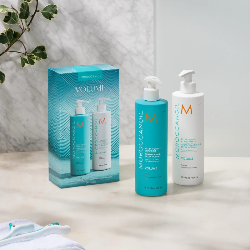 Moroccanoil Duo Box Extra Volume Shampoo + Conditioner 500 ml (Limited Edition)