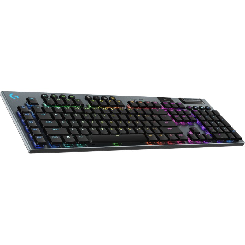 Logitech G G915 X LIGHTSPEED clavier Gaming USB + RF Wireless + Bluetooth AZERTY Français Noir