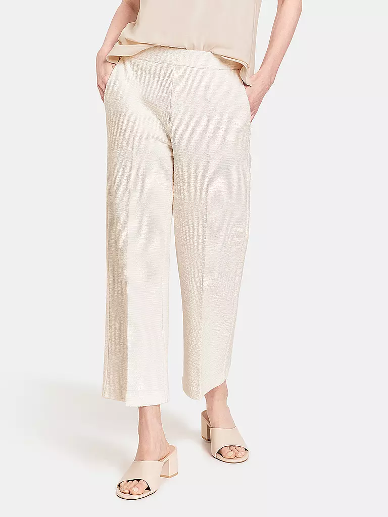 GERRY WEBER Culotte weiss