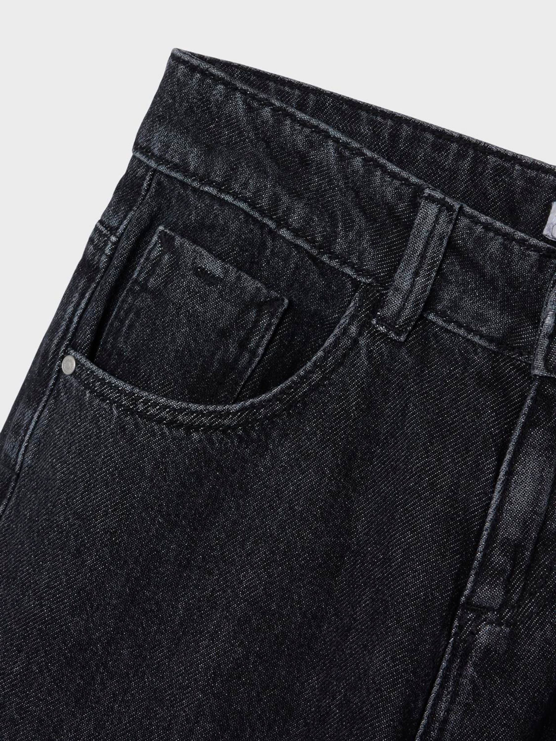Zwart - Name It Wide Leg Jeans