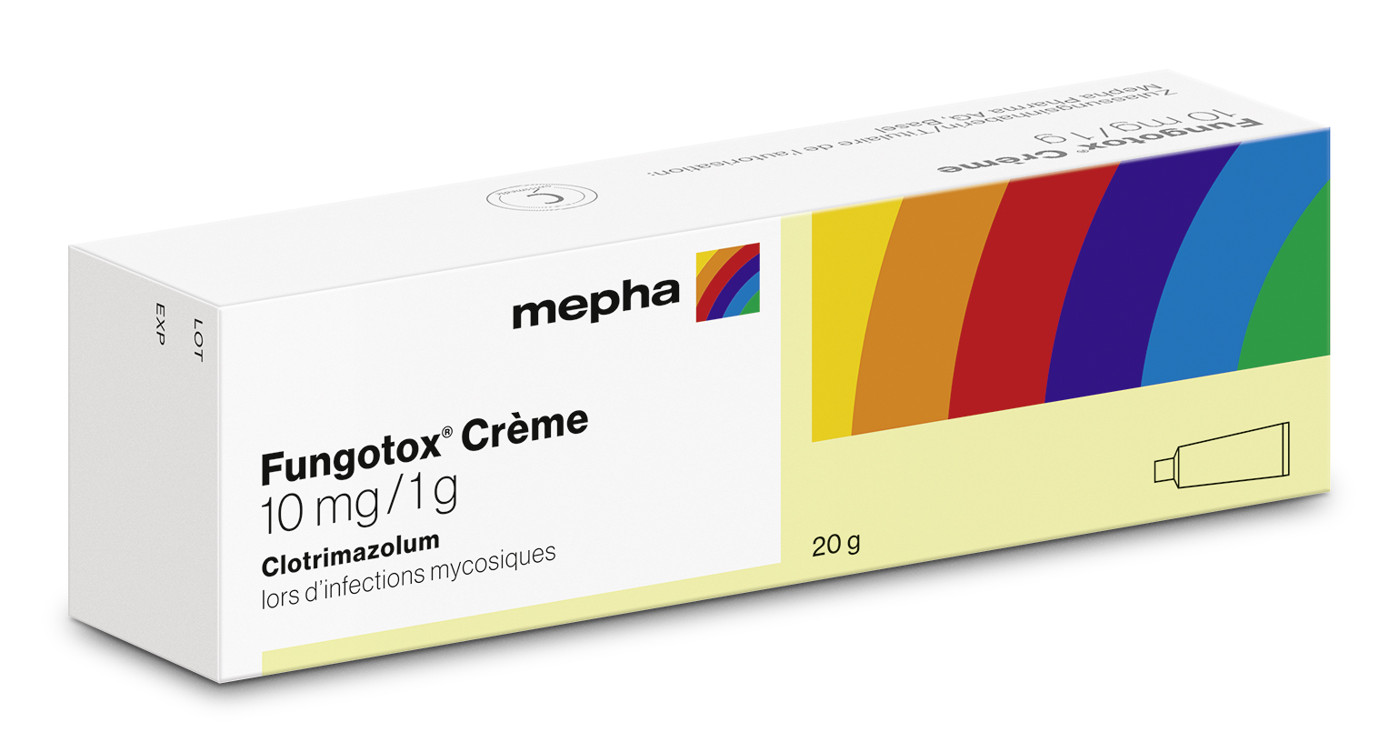 FUNGOTOX Creme 10 mg/g Tb 50 g