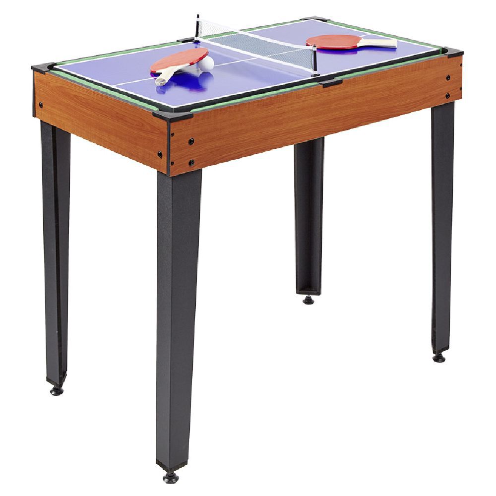Table multi jeux  4 en 1 - Billard - Baby Foot - Ping Pong - Hockey