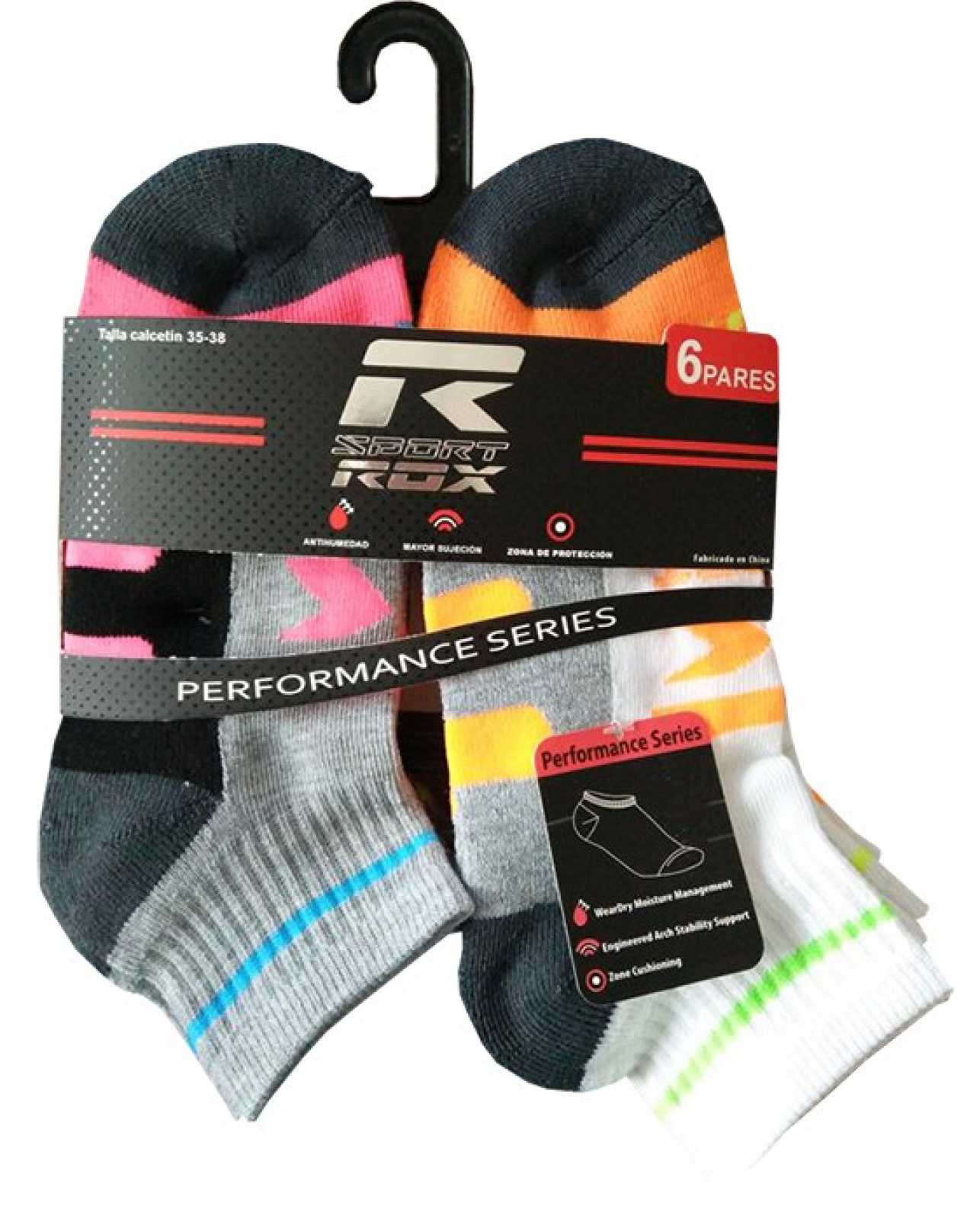 Meias Rox R-Siroco - 6 pares