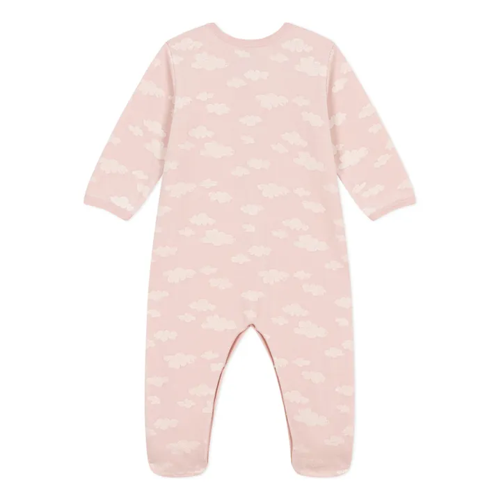 Petit Bateau Pyjama en Velours Nuage | Rose