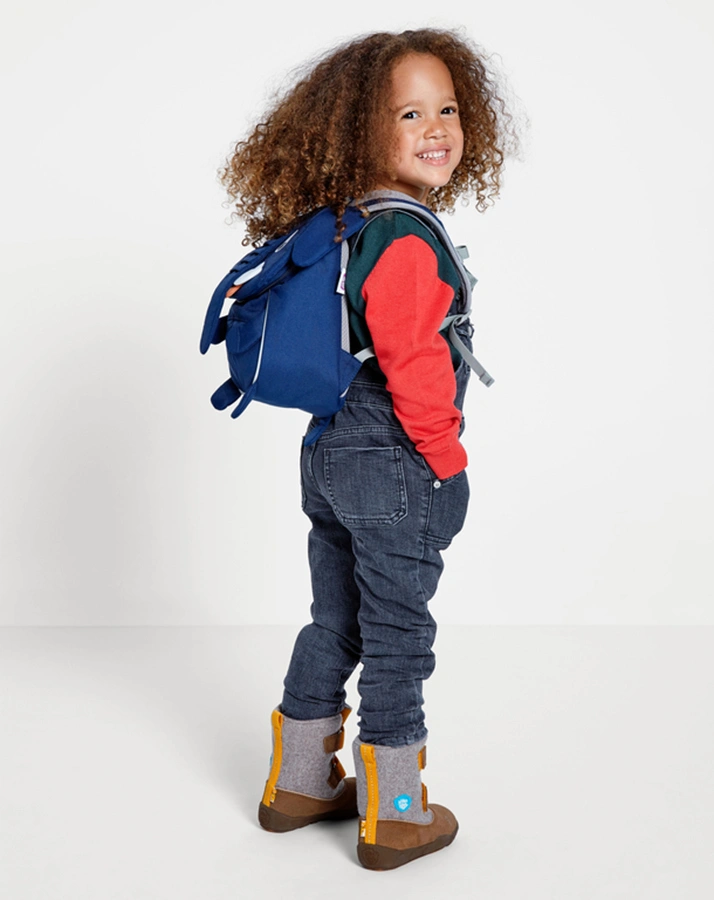 Kinderrucksack KLEINER FREUND – EMIL ELEFANT (17x25x11) in dunkelblau
