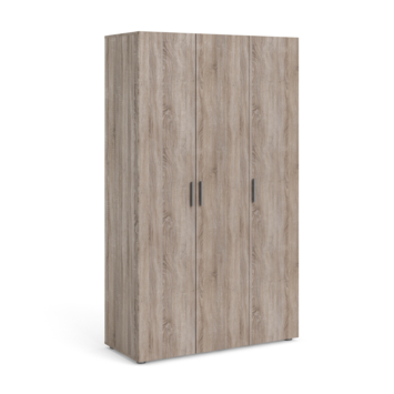 Kledingkast Pisa 3 deurs truffel 200x118x50 cm