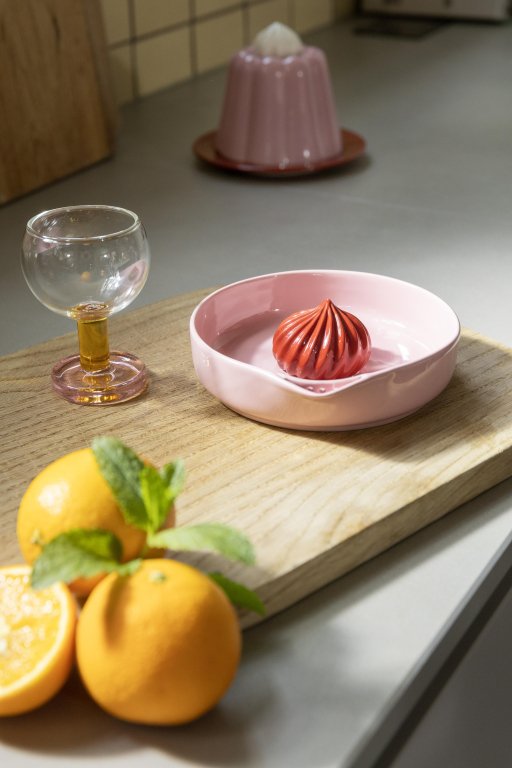 &klevering Pudding citruspers roze