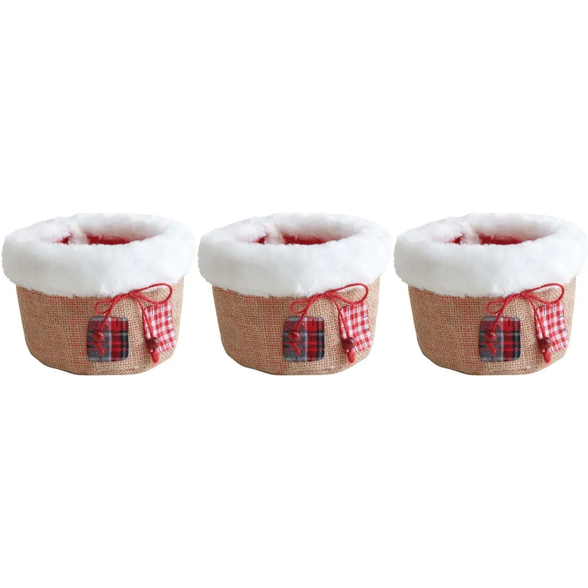 Aubry Gaspard Corbeille de Noël (Lot de 3)