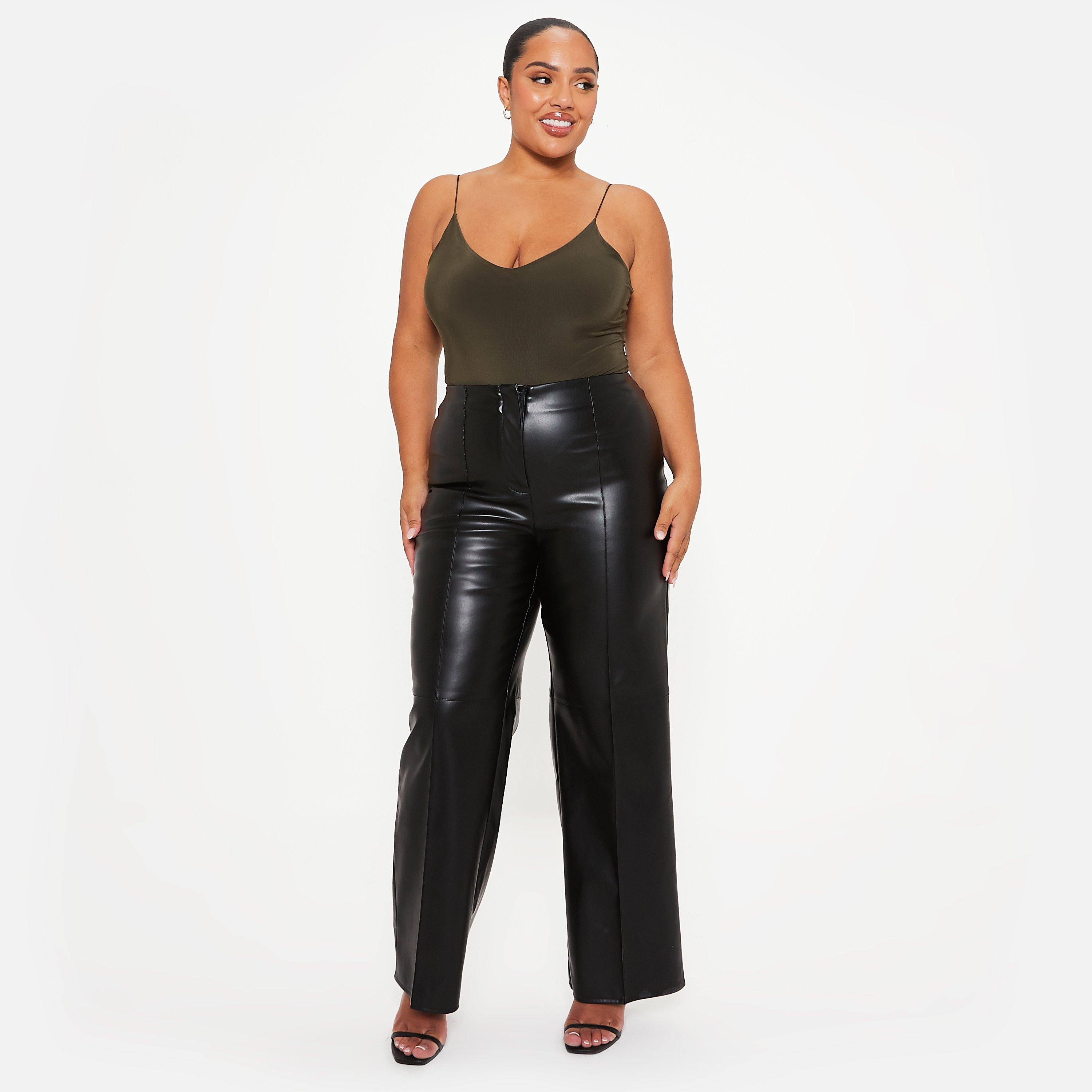 I Saw It First ISAWITFIRST Double Layered Cami Slinky Bodysuit
