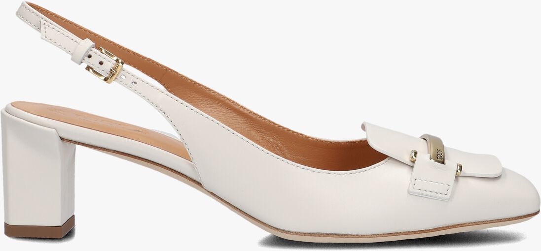 witte tod's pumps barretta attacchi