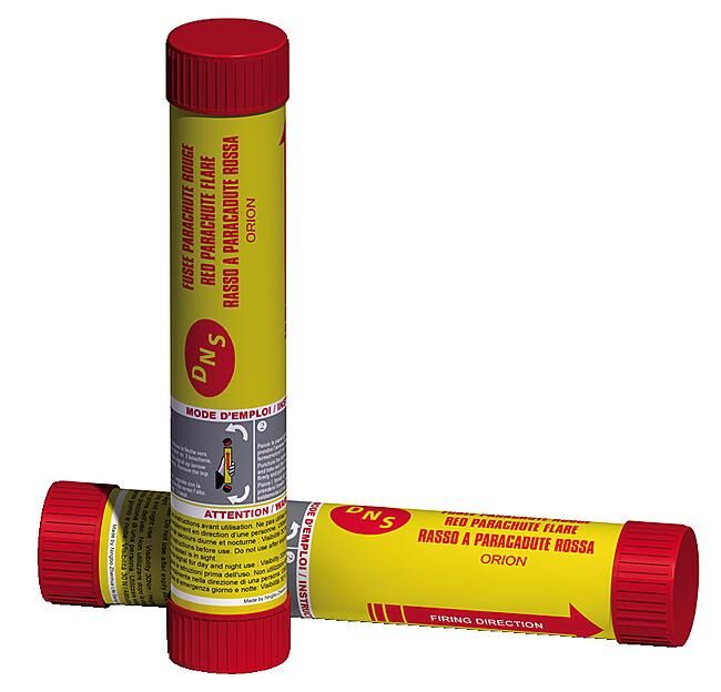 DAURIAC - FUSEE A PARACHUTE ROUGE SOLAS C +destruction