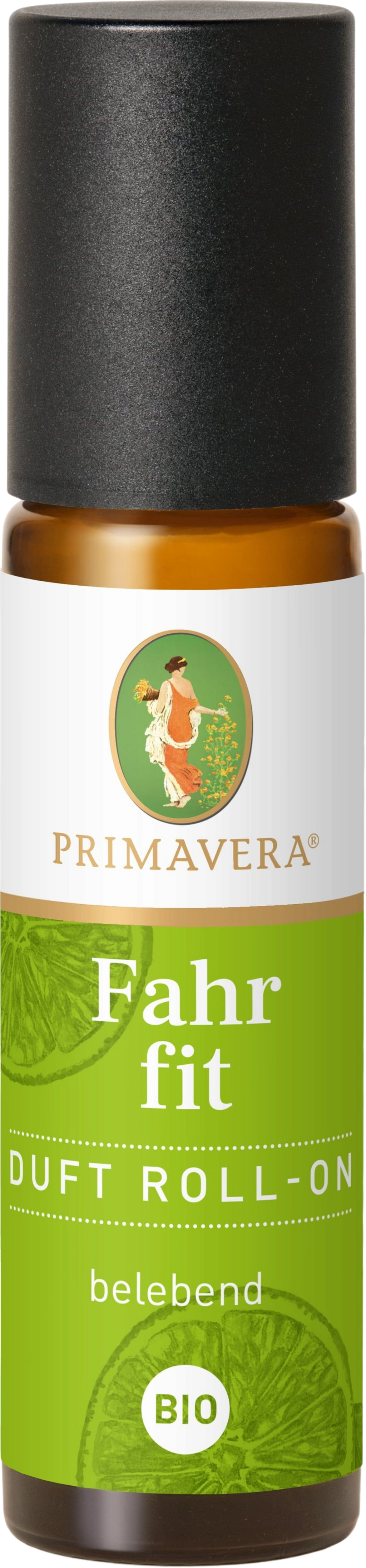 PRIMAVERA  Fahr Fit Duft Roll-On bio, 10 ml