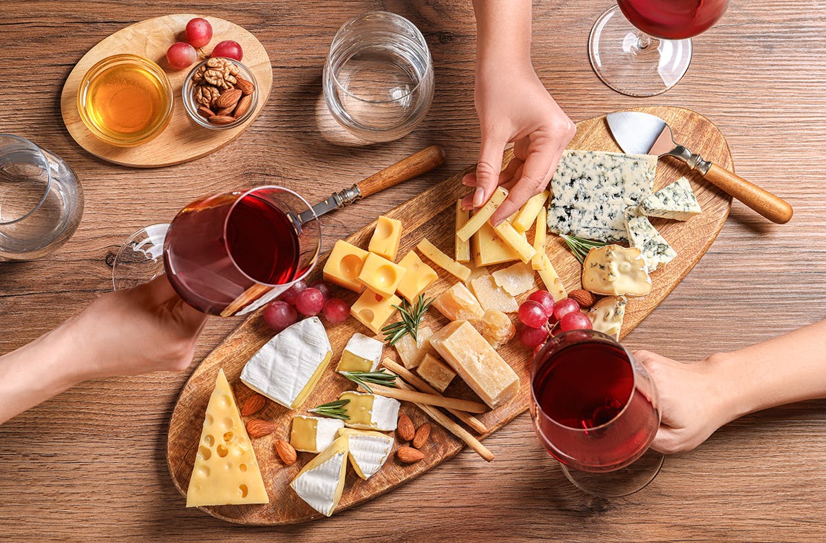 Wein und Käse Tasting Dortmund