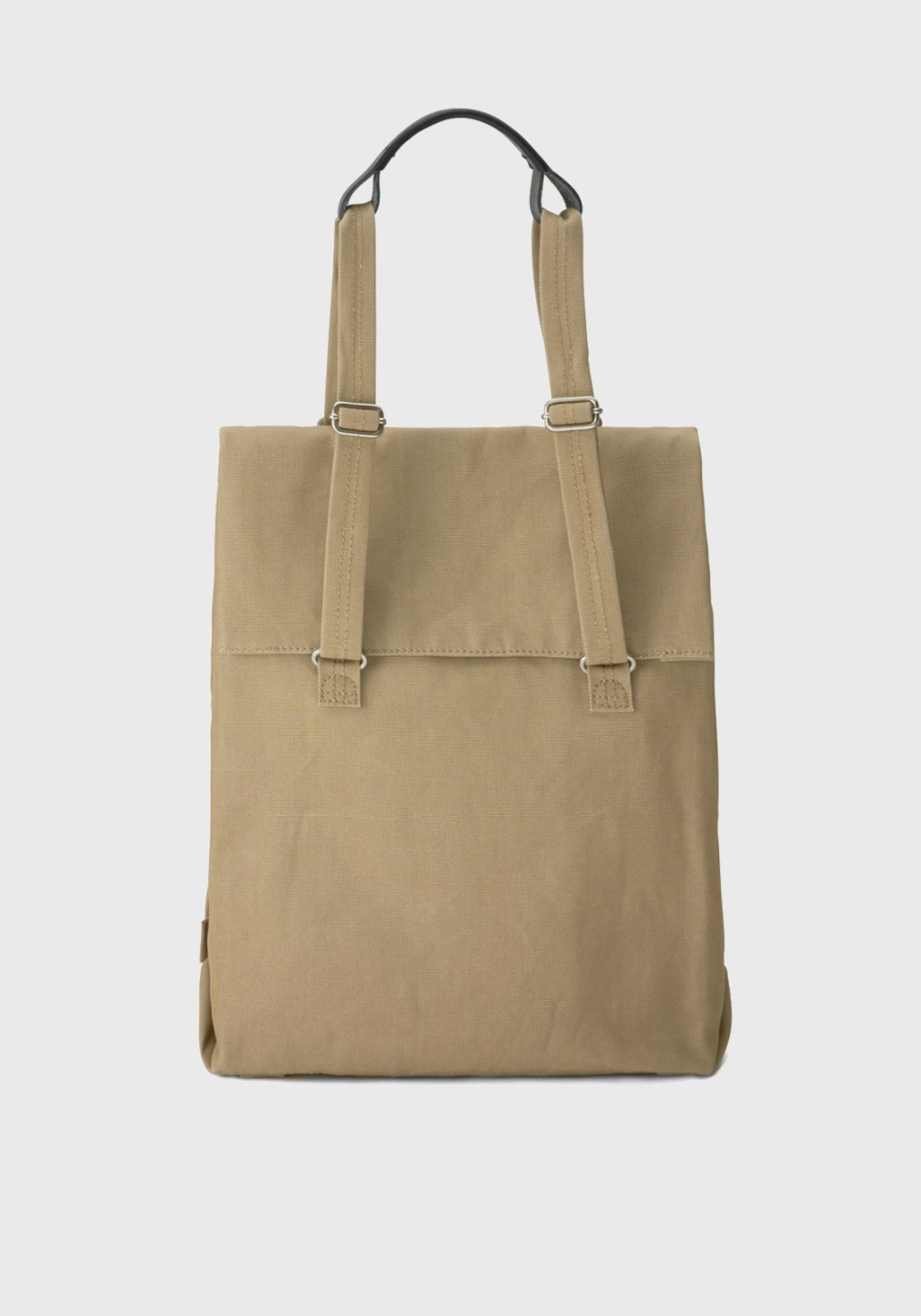 Qwstion Bananatex Flap Tote Medium Sand