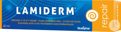 Lamiderm Repair Emulsion Pour Plaies Brûlures Et Coups De Soleil 60ml