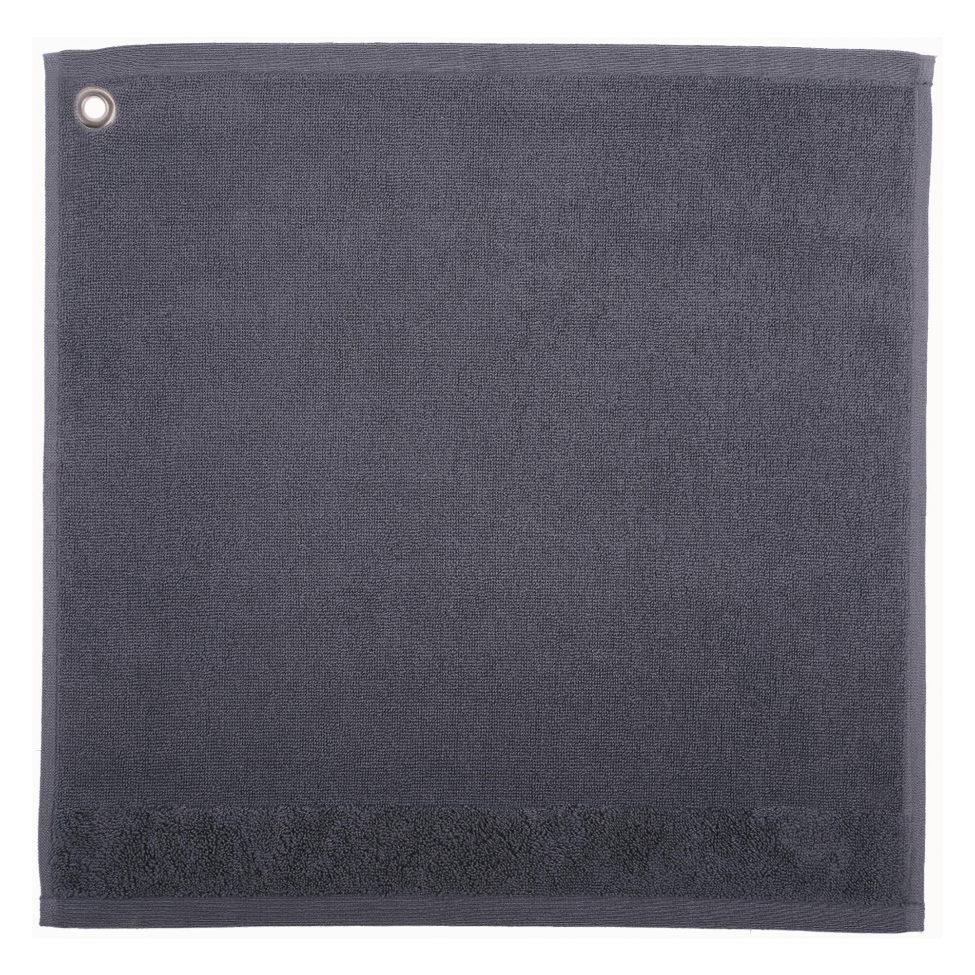 Essuie mains œillet curl ombre 50 x 50 cm