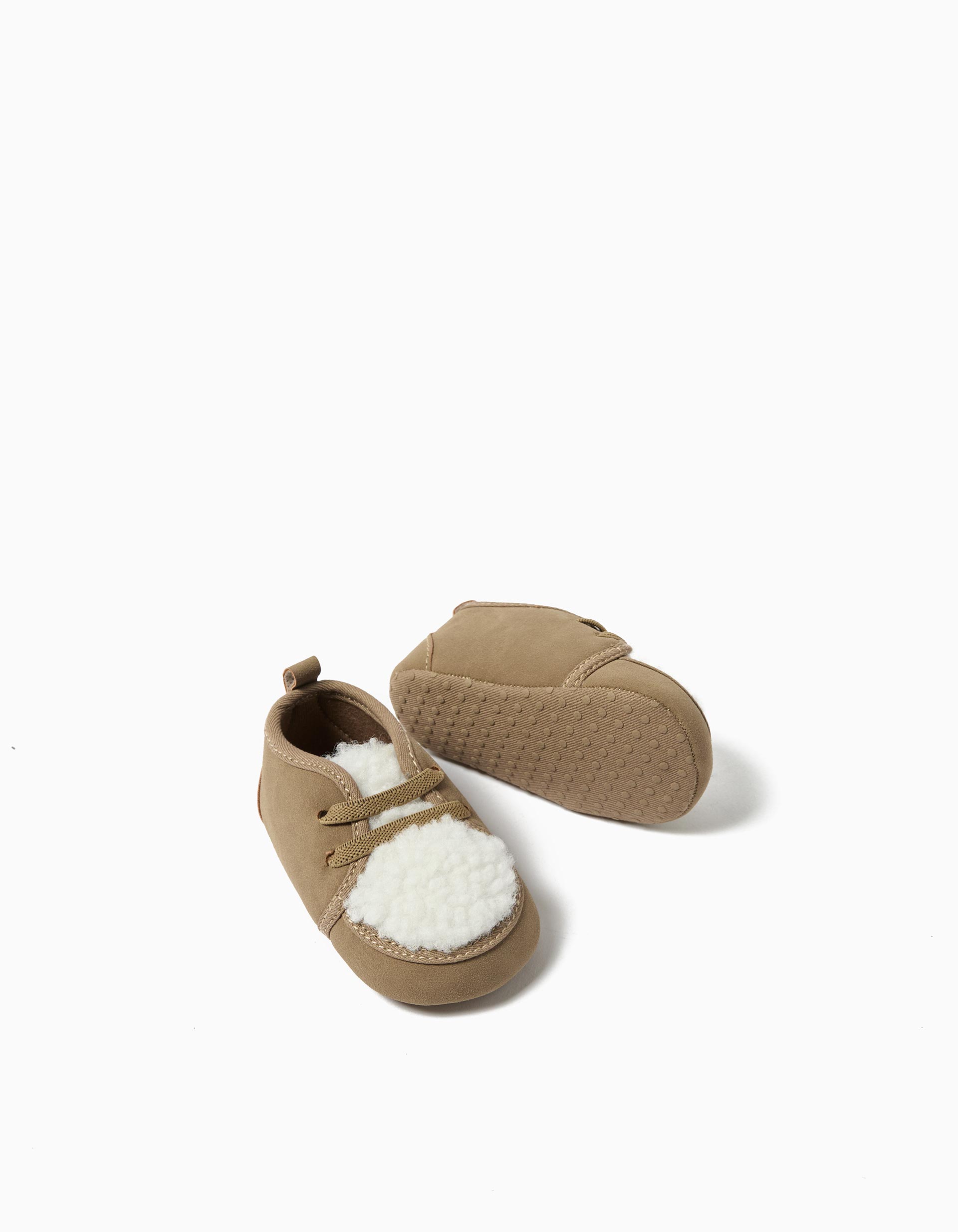 Botas, Recém-Nascido, Bege