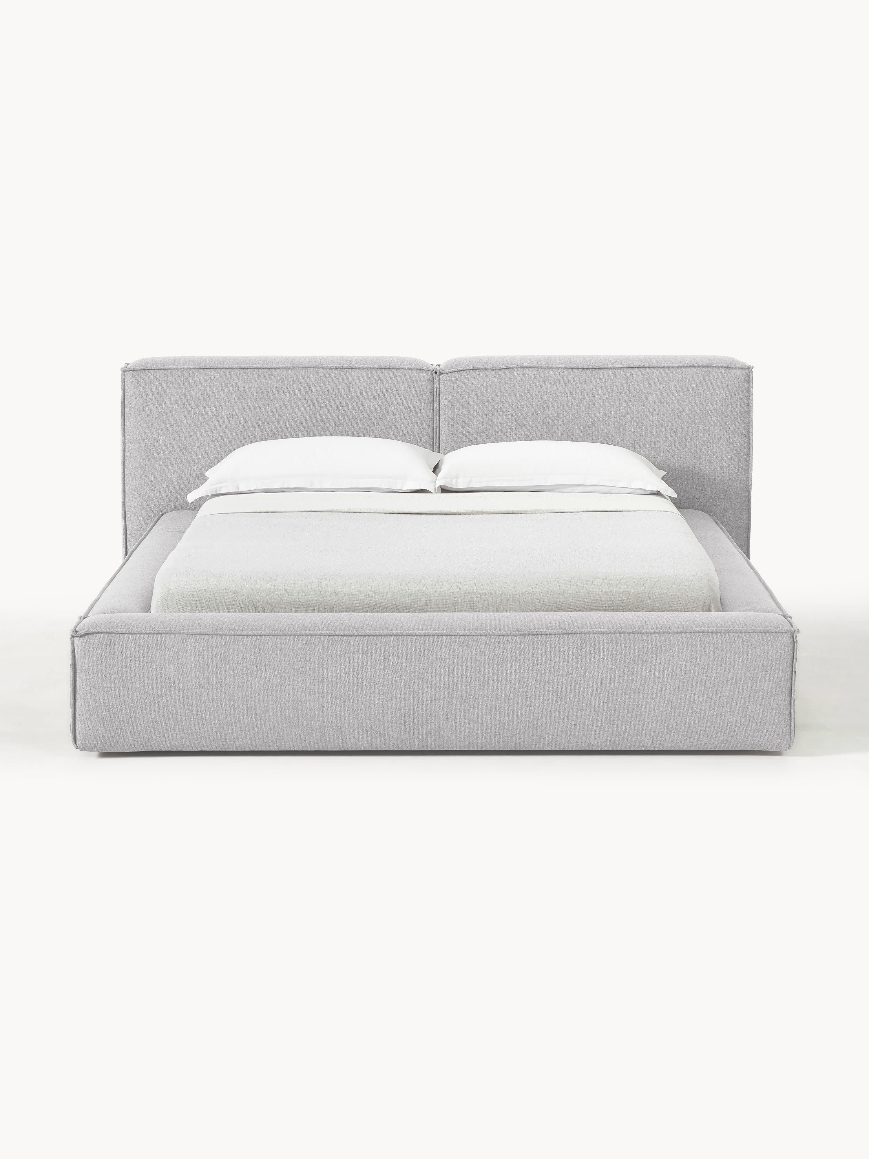 Gestoffeerd bed Lennon met opbergruimte