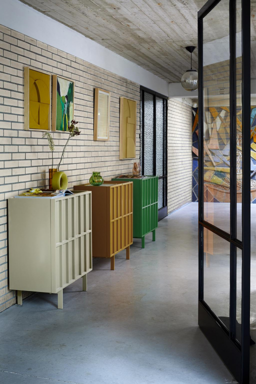 HKliving Cupboard dressoir ginger orange