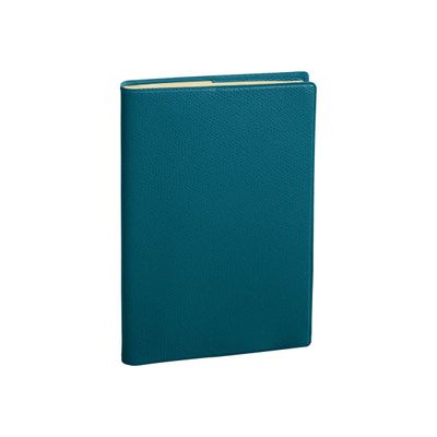 Agenda de poche Impala Randonnée Prestige - 1 semaine sur 2 pages - 9 x 12,5 cm - bleu prusse - Quo Vadis